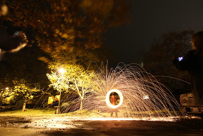 Steel wool timelapse