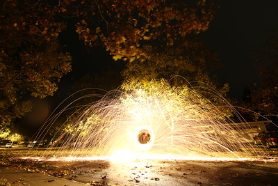 Steel wool timelapse