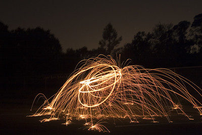 Steel wool timelapse